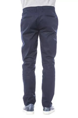 Verri Blue Polyester Men Pant - Trousers