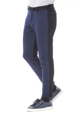 Verri Blue Viscose Men Pant - XXL - Trousers