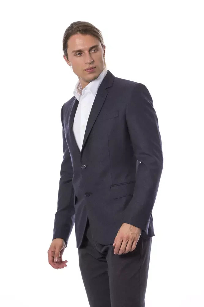 Verri Blue Wool Men Blazer - Sport Jackets