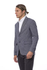 Verri Elegant Blue Single Breasted Blazer - IT50 | L - Sport Jackets