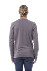 Verri Gray Cotton Men T-Shirt - XL - T-Shirts