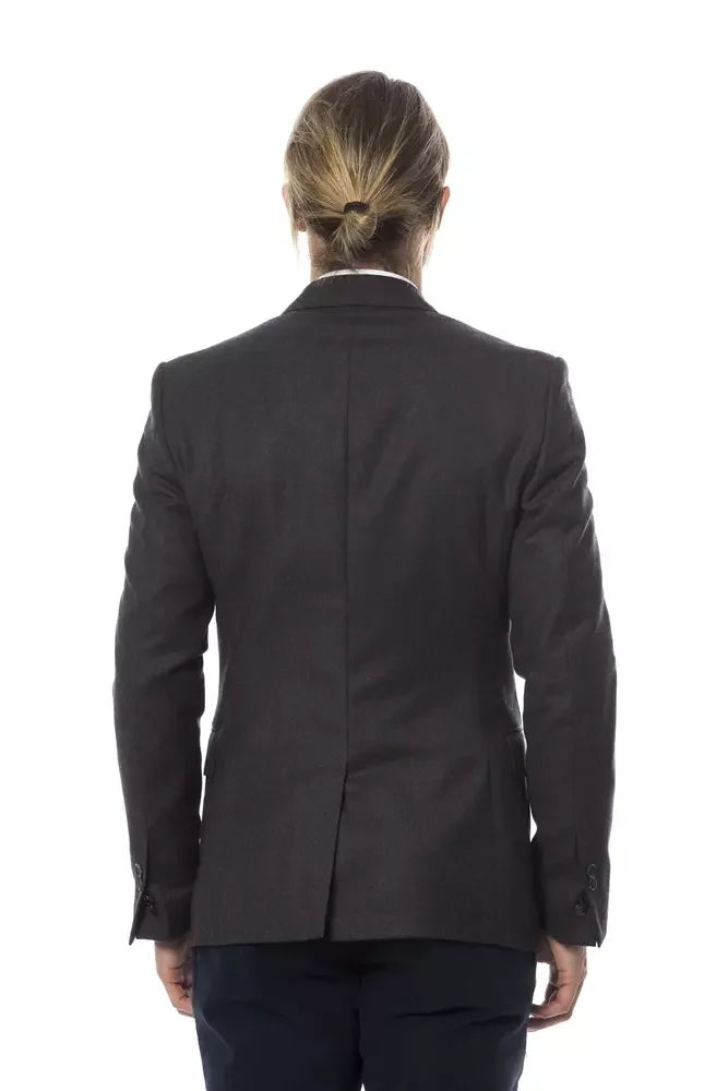 Verri Gray Wool Men’s Blazer - Sport Jackets