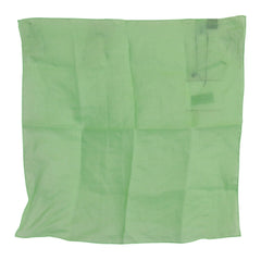 Versace Apple Green Linen Square Foulard Head Wrap Scarf - Scarves & Shawls