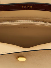 Versace Beige Calfskin Shoulder Bag