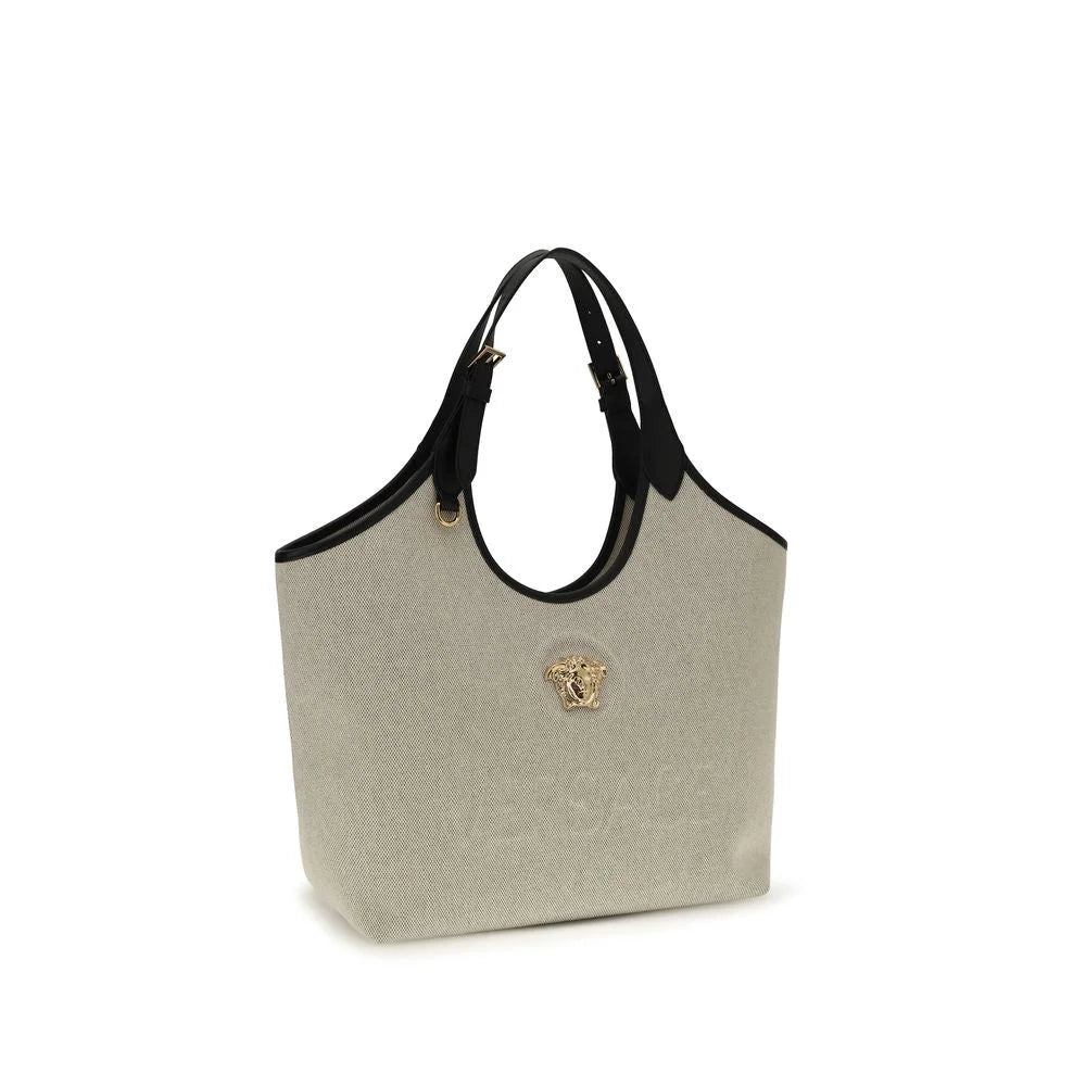 Versace Beige Väska i Bomull