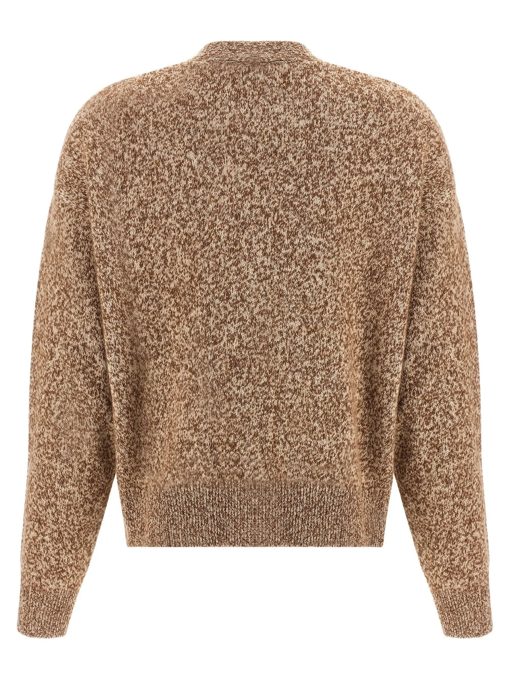 Versace Beige Virgin Wool Cardigan