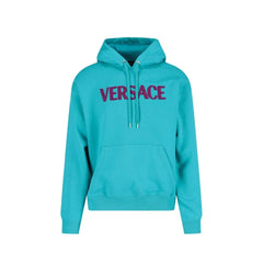 Versace Bicolor Cotton Sweatshirt - S