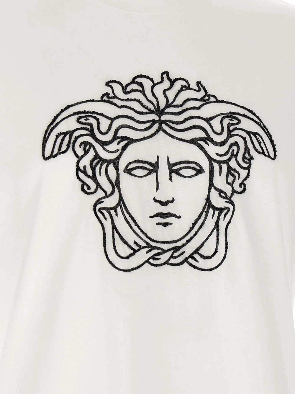 Versace Bicolor Cotton T-Shirt