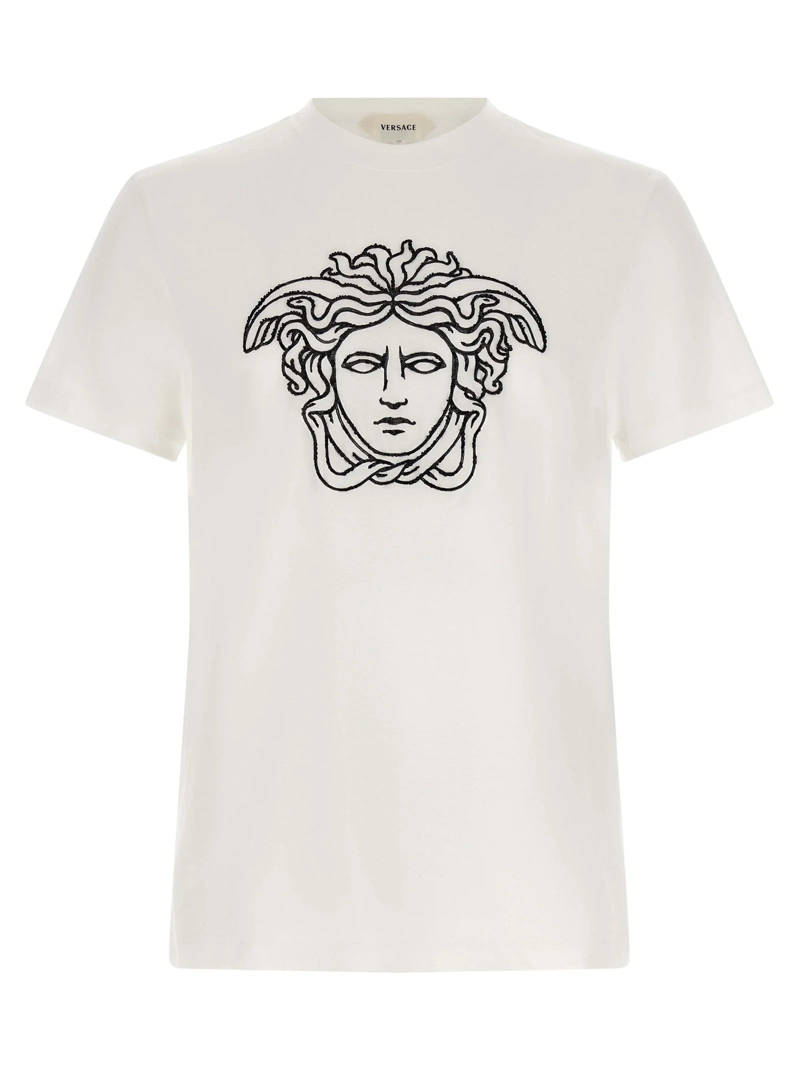 Versace Bicolor Cotton T-Shirt