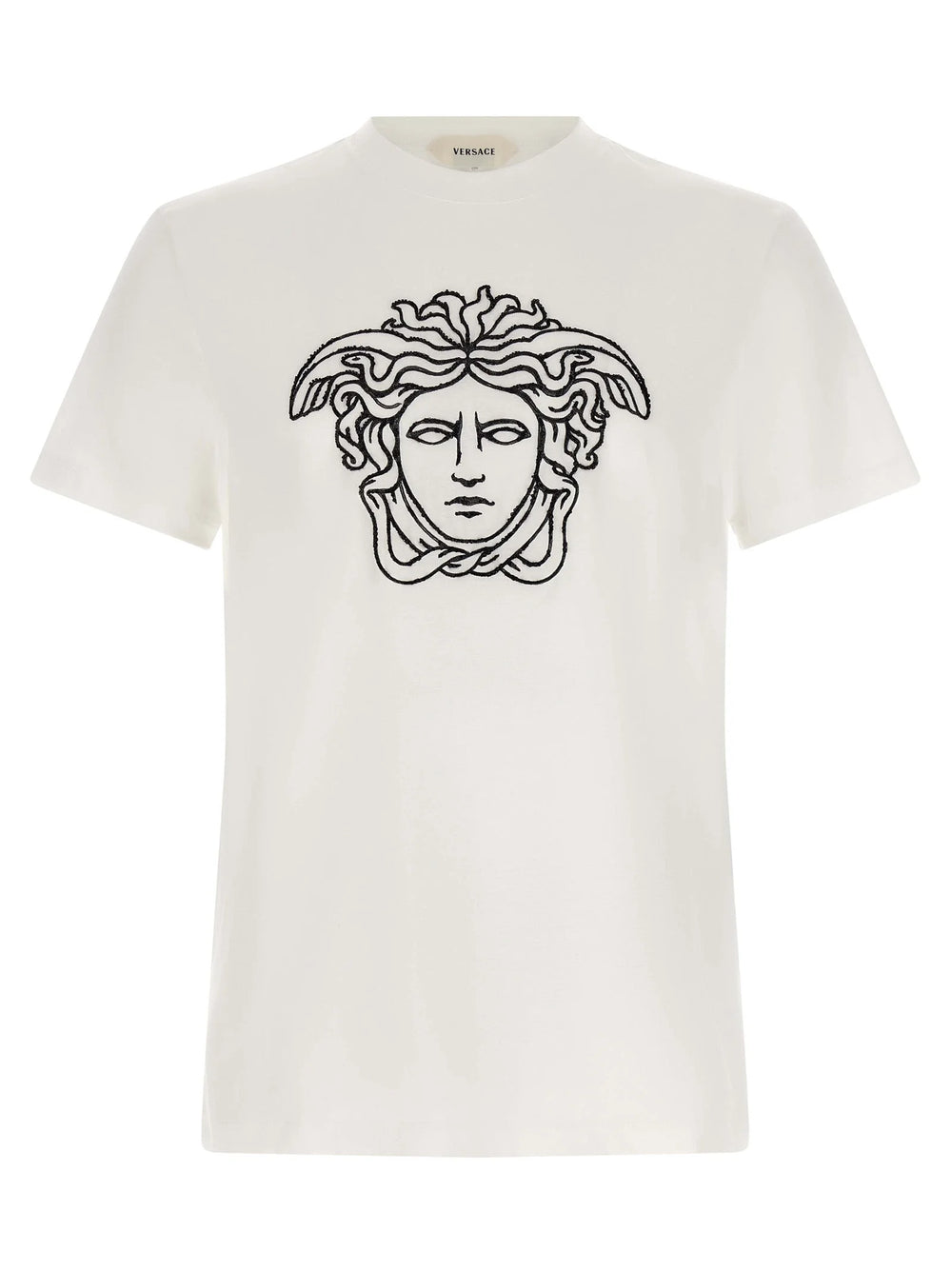 Versace Bicolor Cotton T-Shirt