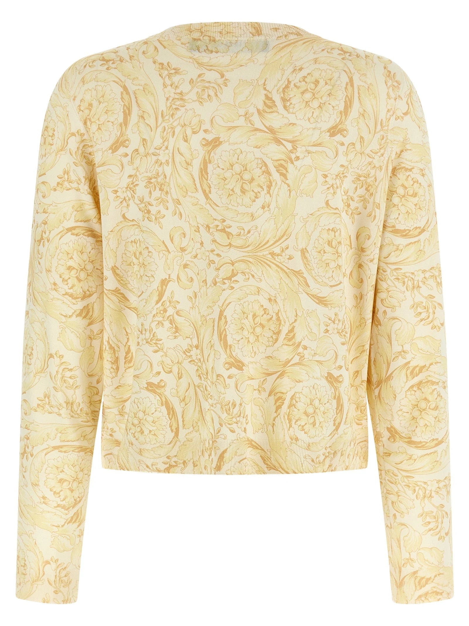 Versace Bicolor Silk Cardigan - IT44