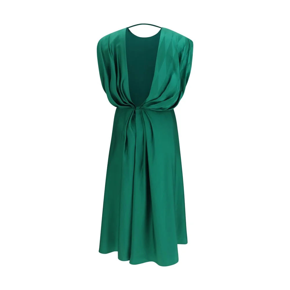 Versace Bicolor Silk Casual Dress - IT44 | L