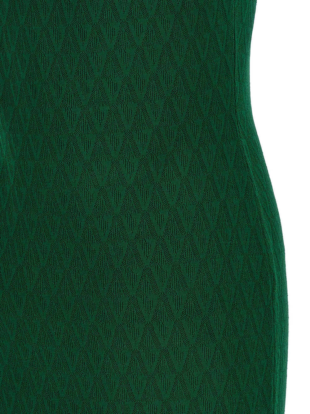Versace Bicolor Viscose Midi Dress