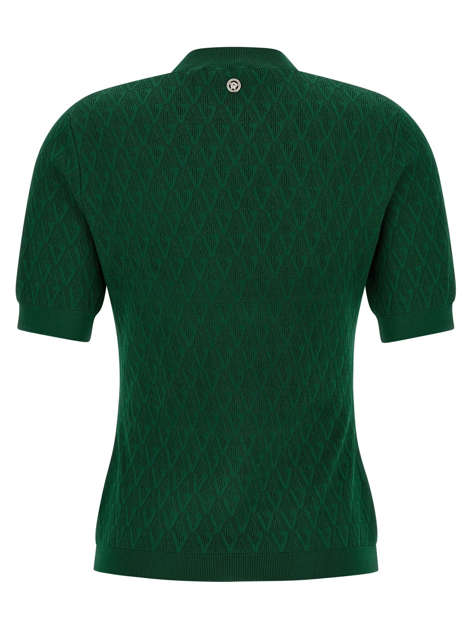 Versace Bicolor Viscose T-Shirt - IT44