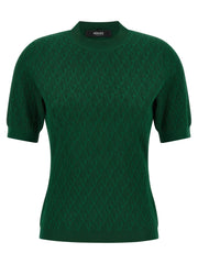 Versace Bicolor Viscose T-Shirt - IT44