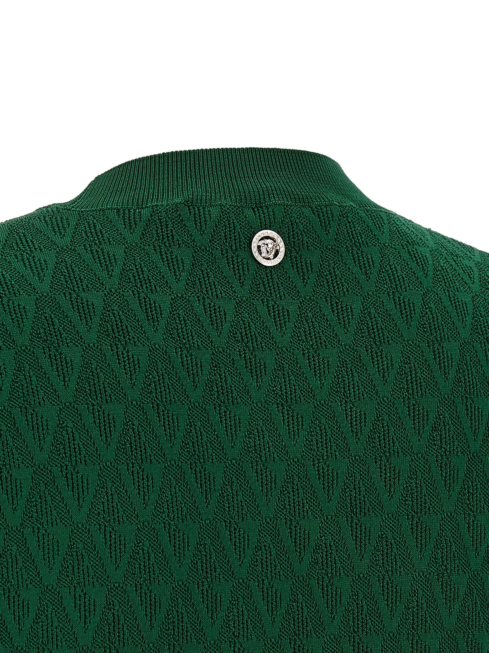 Versace Bicolor Viscose T-Shirt - IT44