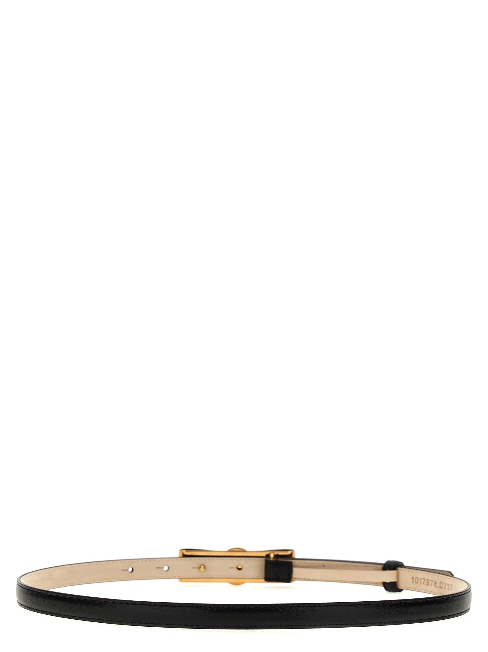 Versace Black Calfskin Regular Belt - 80 cm / 32 Inches
