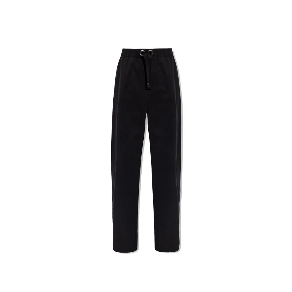 Versace Black Cotton Casual Pants - 48 | M