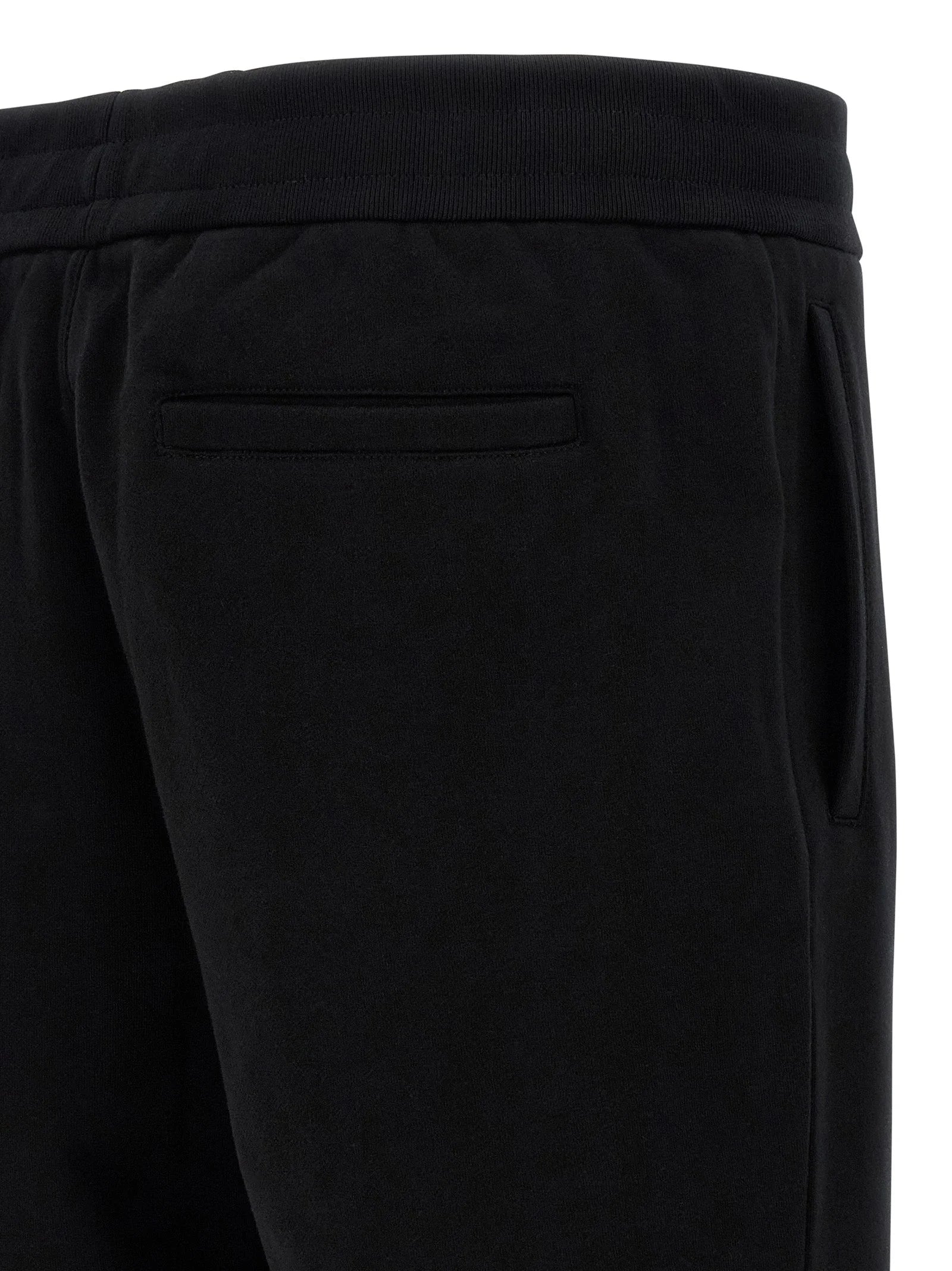 Versace Black Cotton Joggers (Workout Pants)