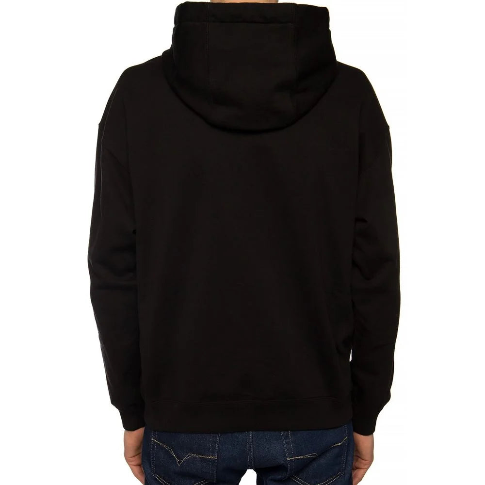 Versace Black Cotton Sweatshirt - M