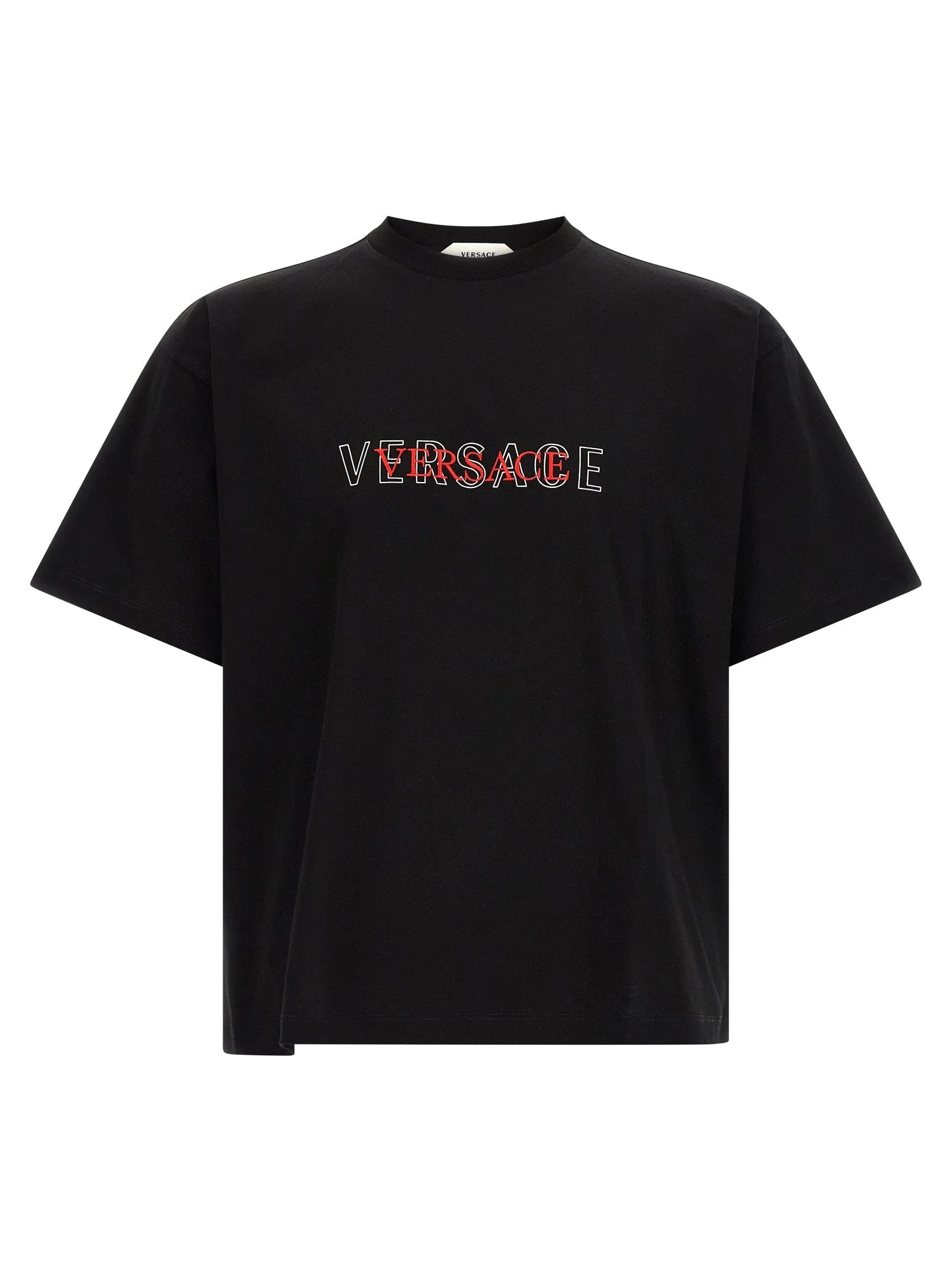 Versace Black Cotton T-Shirt