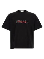 Versace Black Cotton T-Shirt