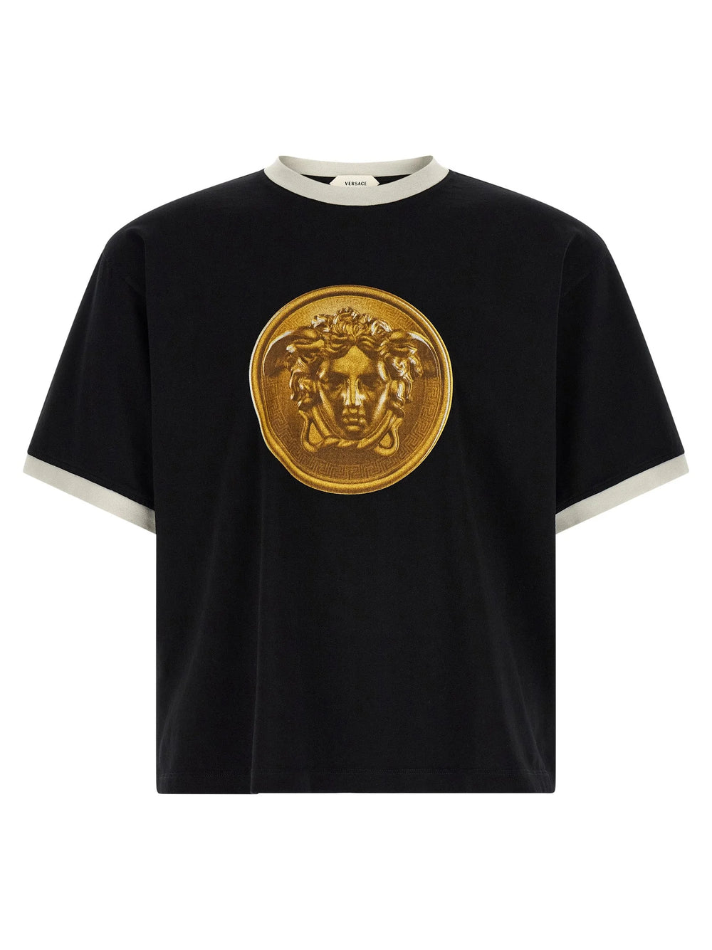 Versace Fekete Pamut Póló