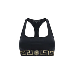 Versace Black Cotton Top
