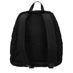 Versace Black Fabric Backpack