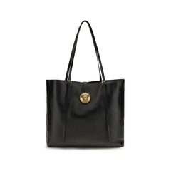Versace Black Lamb Ovis Aries Shoulder Bag