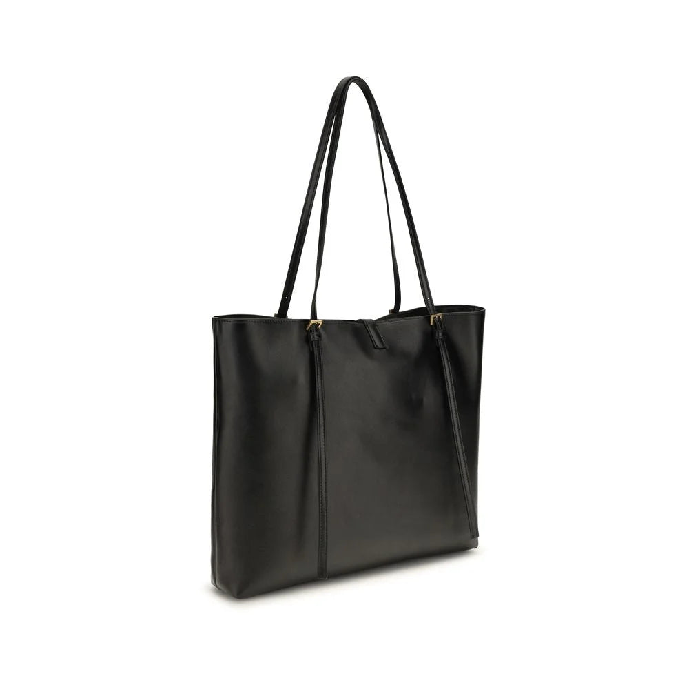 Versace Black Lamb Ovis Aries Shoulder Bag
