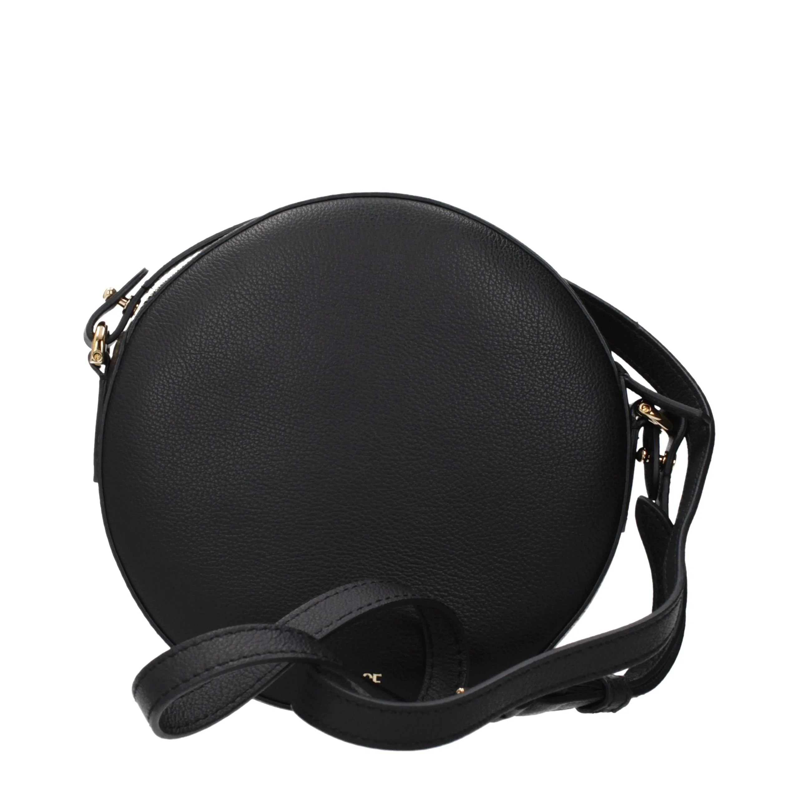 Versace Black Leather Crossbody Bag