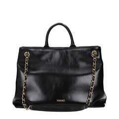 Versace Black Leather Handbag