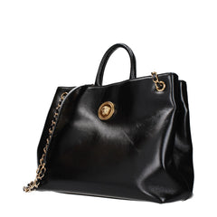Versace Black Leather Handbag
