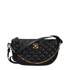 Versace Black Leather Handbag