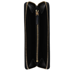 Versace Portofel negru din piele