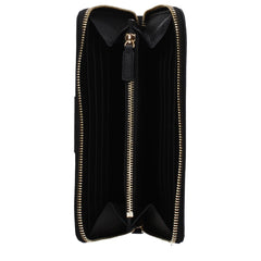 Versace Portofel negru din piele