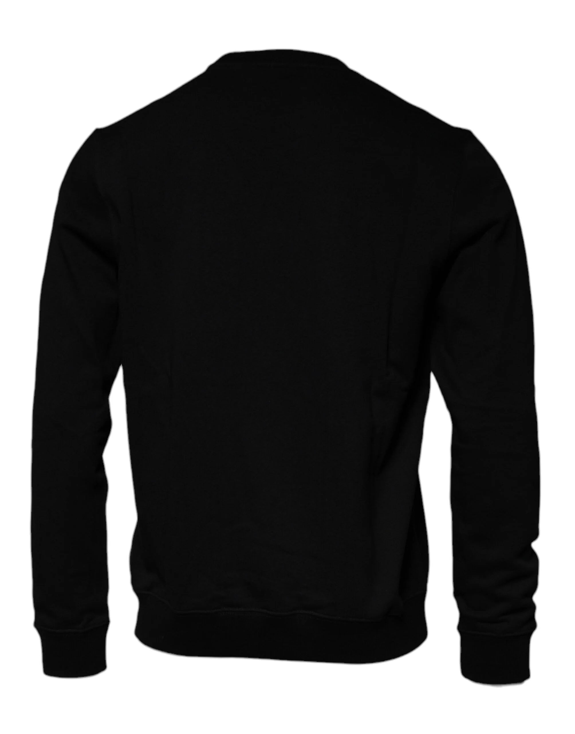 Versace Black Medusa Fleece Men Crew Neck Sweatshirt Sweater - IT50 | L - Sweatshirts