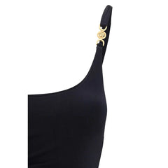Versace Black Polyamide One-Piece Swimsuit