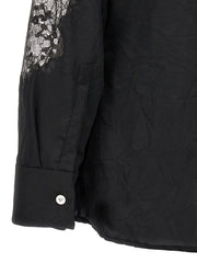 Versace Black Polyester Blouse - IT40