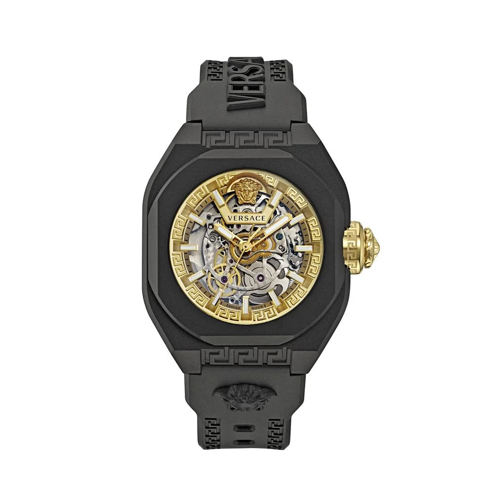 Versace Black Synthetic Bracelet Watch