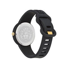 Versace Black Synthetic Sport Watch