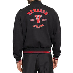 Versace Black Virgin Wool Bomber - IT50 | L