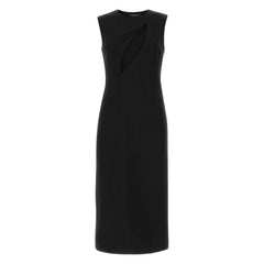 Versace Black Viscose Women Dress - Dresses