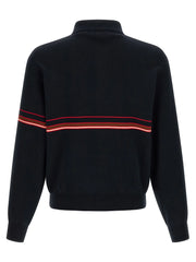 Versace Blue Cotton Polo Shirt