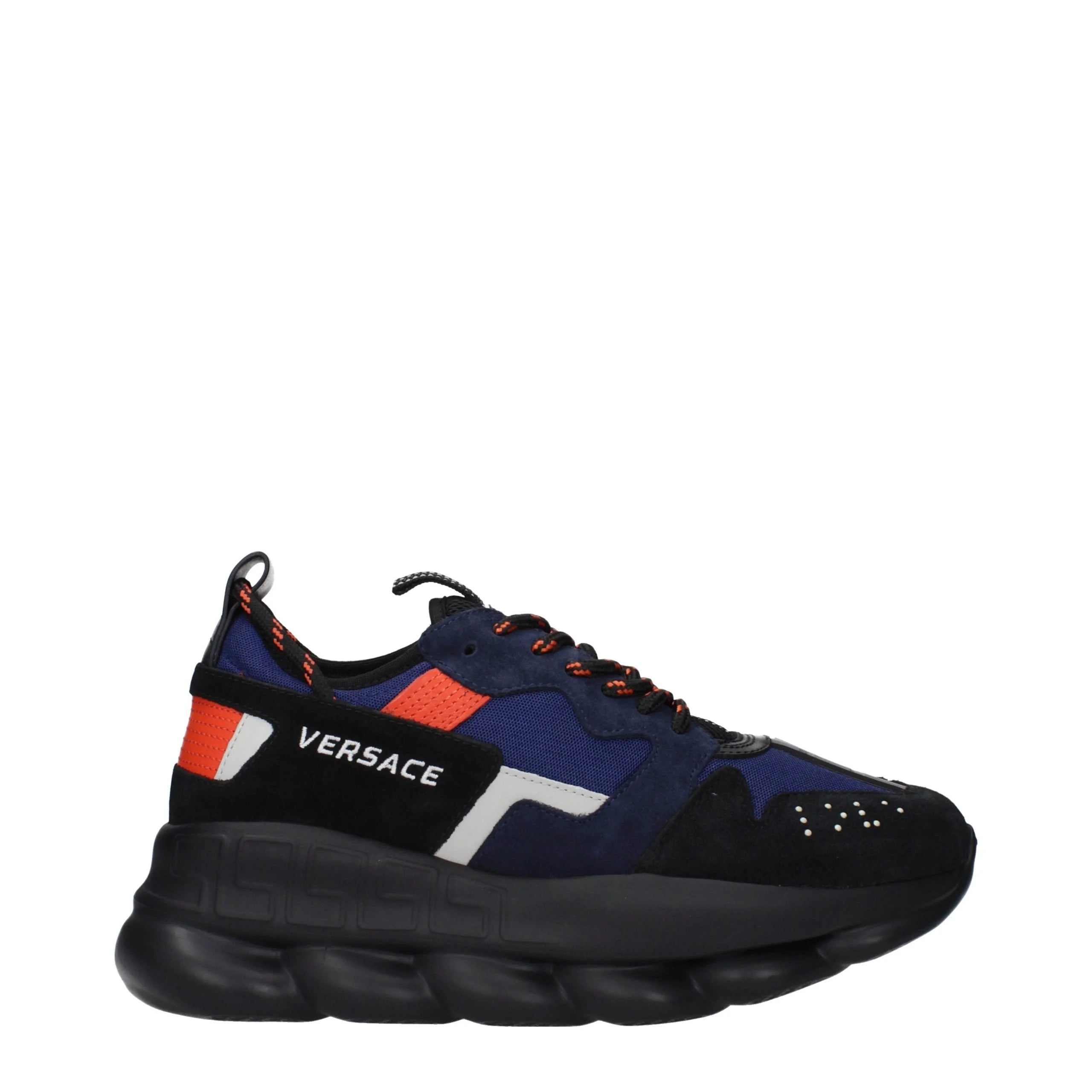 Versace Blue Fabric Athletic Sneakers - EU44/US11