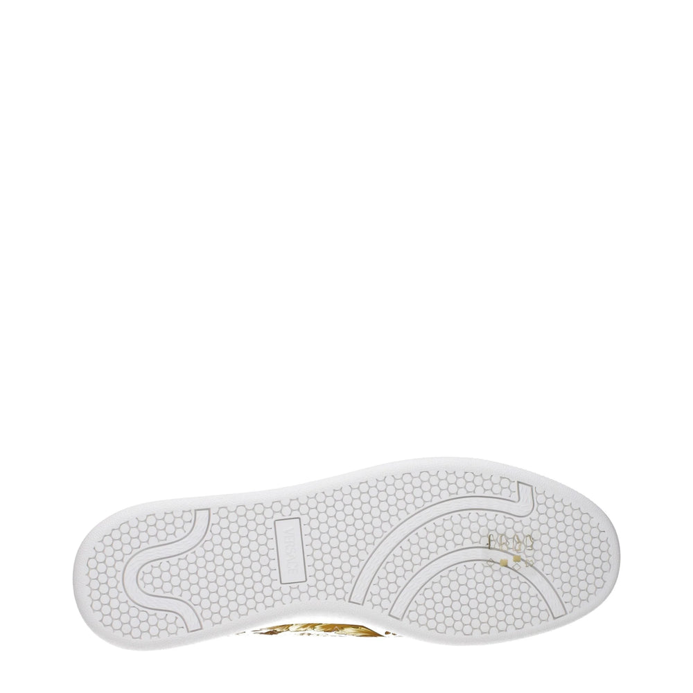 Versace Blue Leather Sneakers - EU44/US11