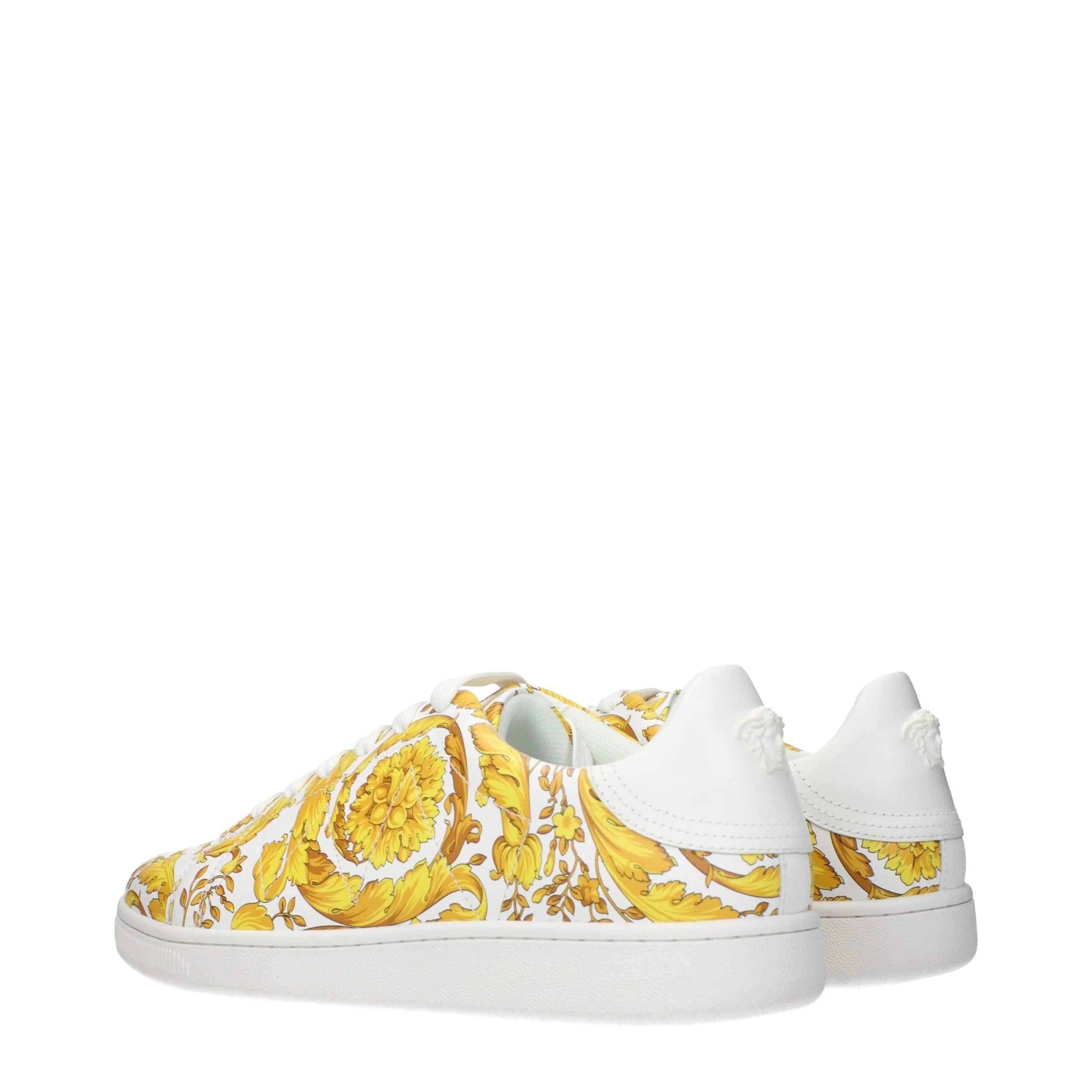 Versace Blue Leather Sneakers - EU44/US11