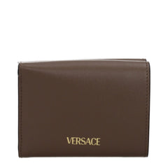Versace Brown Leather Wallet