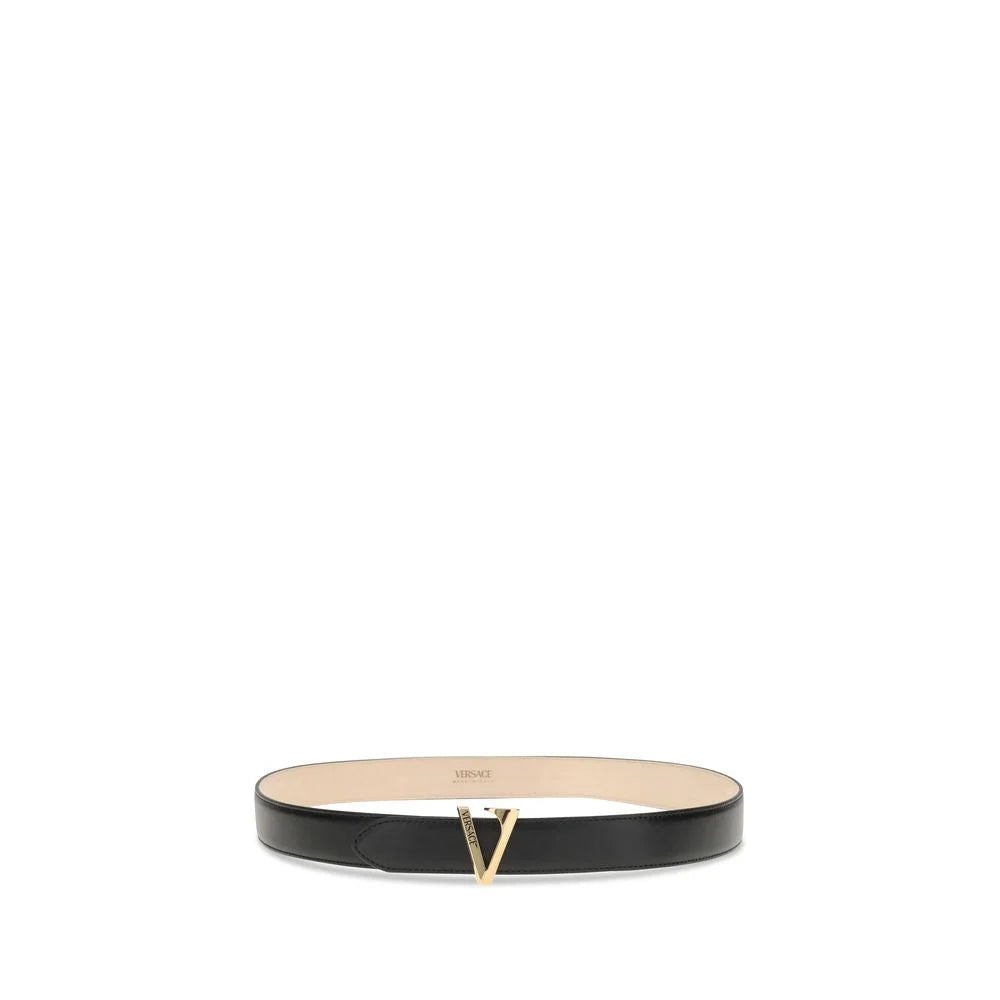 Versace Calfskin V Belt - Belts